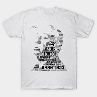 Alfred Hitchcock - In words T-Shirt